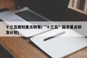 十三五规划重点研发(“十三五”国家重点研发计划)
